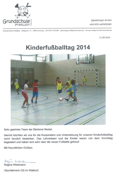 Kinderfuballtag 2014